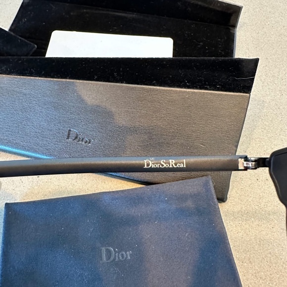 CHRISTIAN DIOR Metal So Real Sunglasses in Black. New! - Picture 6 of 7